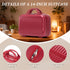 14'/20' 2 pcs ABS Spinner Wheel Luggage Set with Combination Lock and Front Opening Design