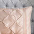 7 Piece Tufted Comforter Set Blush California King