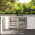 ZLINE 24" Touchstone Dual Zone 44 Bottle Wine Cooler DuraSnow® Stainless Steel Glass Door Polished Gold Handle RWDOZ-SN-24-G