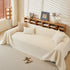 Textured Throw Blanket with 3D Dobby Weave, Minimalist Furniture Protector for Couch