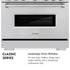 ZLINE 30"Classic Gas Range, Convection Gas Oven, Stainless Steel, CGR30