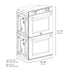 ZLINE 48" Bundle Range Top RT48 & Wall Oven AWD-30, 2KP-RTAWD48