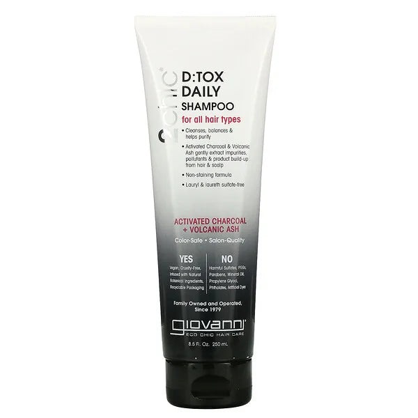 Giovanni Hair Care Products - 2chic Detox Shampoo - 8.5oz