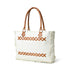 Urban Zigzag Canvas Shopper's Tote