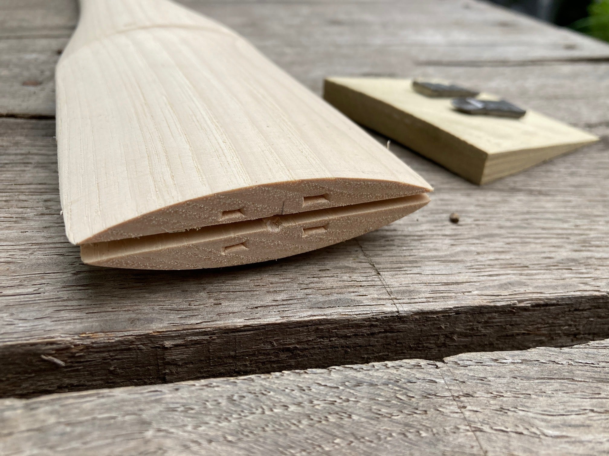 28" Double Bit Axe Handle. American Hickory