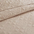 3 Piece Reversible Bedspread Set Khaki Full/Queen