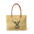 Nordic Charm Canvas Shoulder Tote Bag