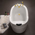Tip-Toe Tub Trim Set with Two-Hole Overflow Faceplate, Replacement Bath Drain Trim Kit with 2-Hole Overflow Faceplate and Universal Fine/Coarse Thread 7 finishing colors available