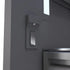ZLINE 30" Panel Ready Built-In Bottom Freezer Refrigerator,Water Dispenser, Ice Maker,Graphite Gray, Gold GRBIVZ-30-G