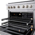 ZLINE 36"Gas Range, Convection Gas Oven , DuraSnow® Stainless Steel, SGRS-36