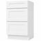 15 Inch White Shaker Vanity Drawer Base