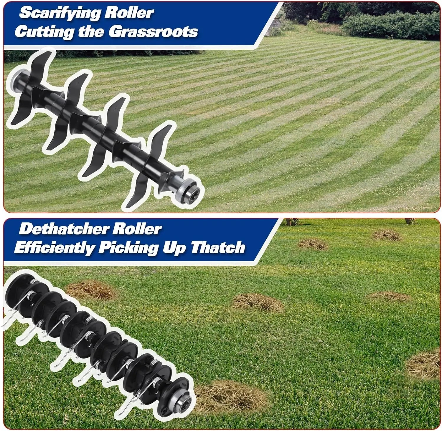 BILT HARD 15 Amp Electric Dethatcher & Scarifier: 16