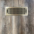 Steel Artisan Vent Covers - Brushed Brass