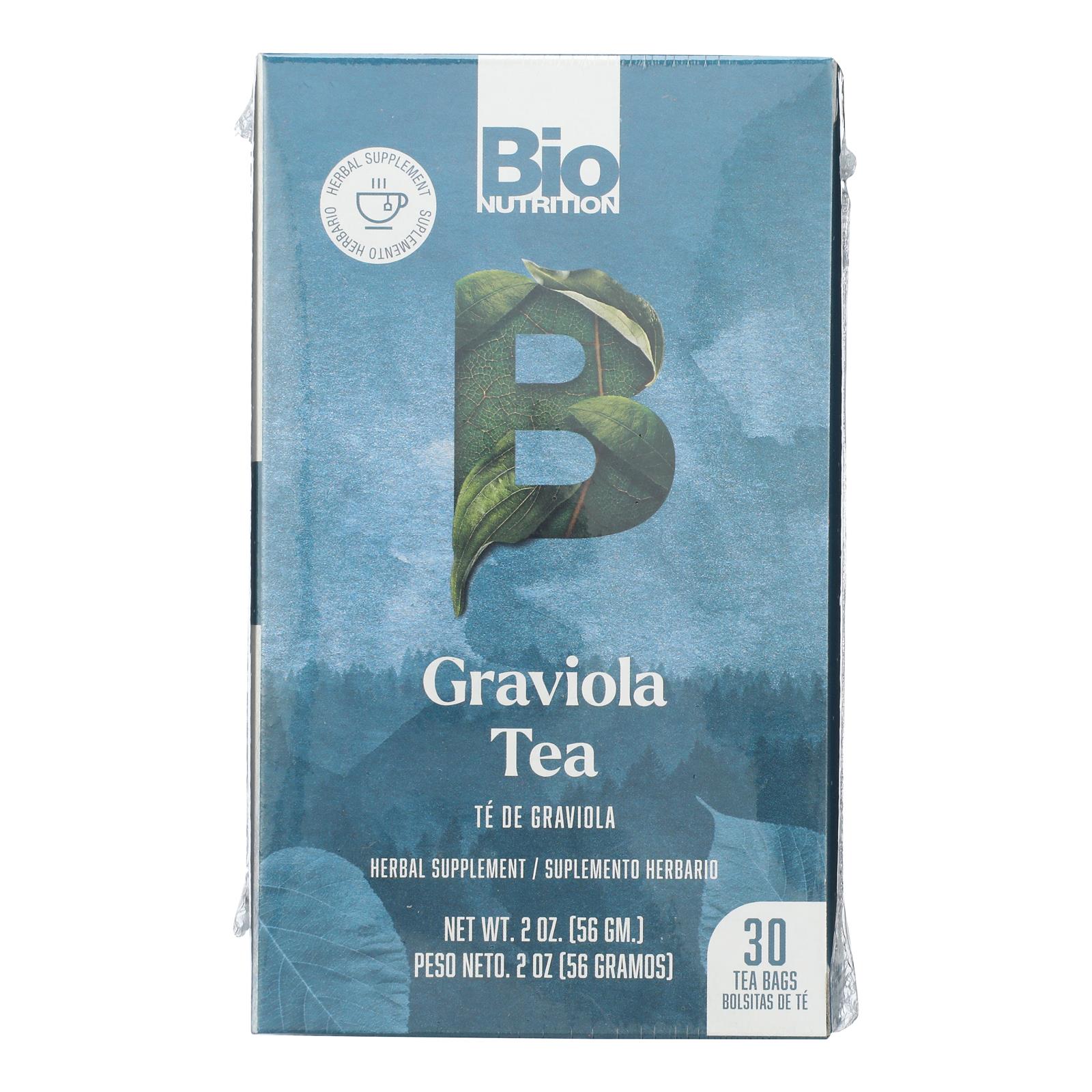 Bio Nutrition -  Tea - Graviola - 30 Bags