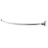 36 in. to 61 in. Curved Shower Rod (Brushed Nickel Finish)