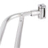 44 in. to 70 in. Double Curved Shower Rod (Brushed Nickel Finish)