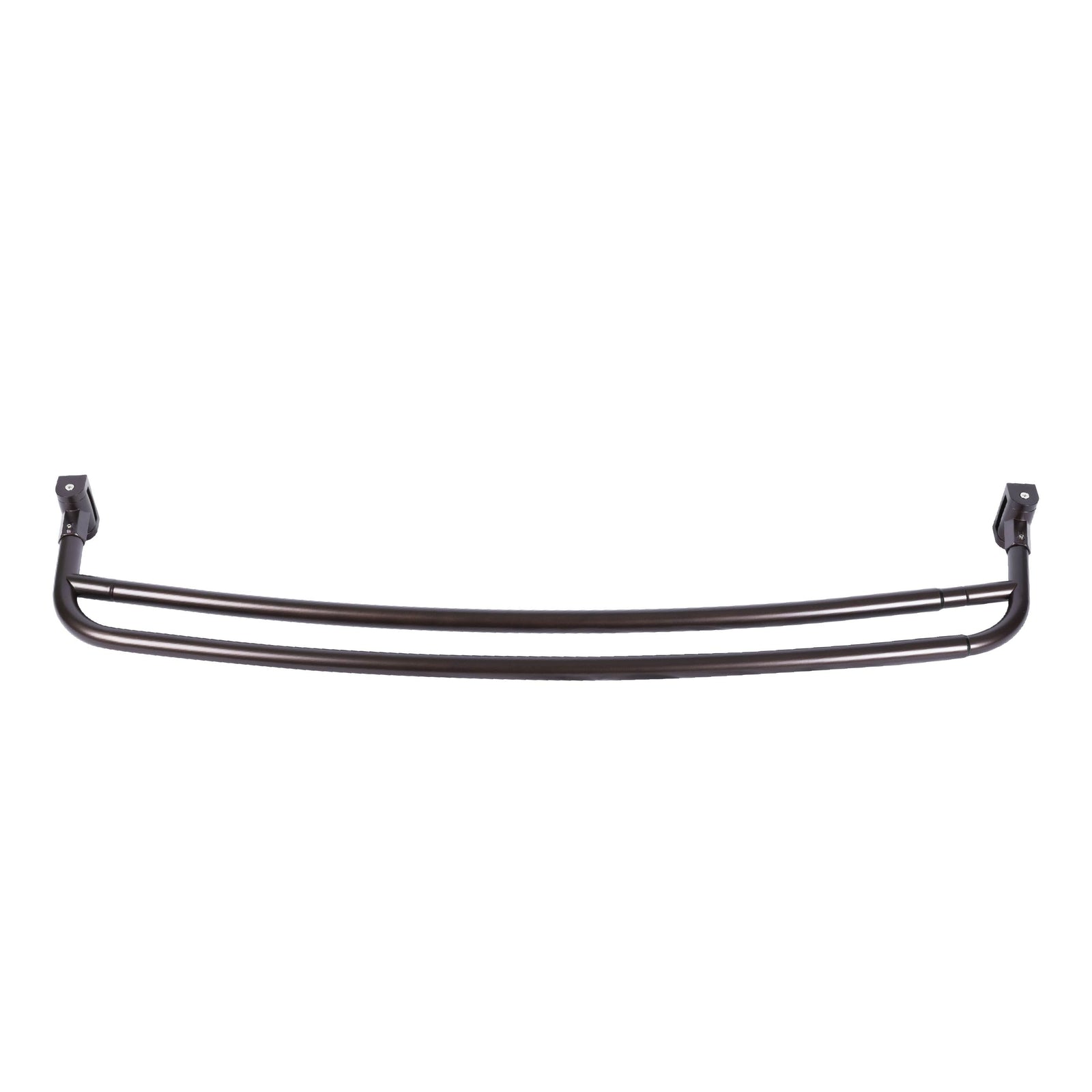 44 in. to 70 in. Double Curved Shower Rod (Oil-Rubbed Bronze Finish)