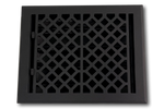 Cast Iron Vintage Industrial Vent Covers - Black