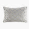 Oblong Decor Pillow Silver 22x15'