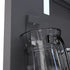 ZLINE 36" Panel Ready Built-In Bottom Freezer Refrigerator,Water Dispenser, Ice Maker,Graphite Gray, Champagne Bronze GRBIVZ-36-CB