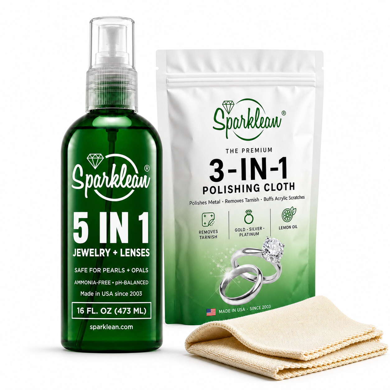 Ultimate Jewelry Cleaning Kit Bundle