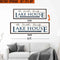 Upgrade Your 16x48 Inches 'Family Lake House Arrow' (Style 3) Canvas To 20x60 Inches