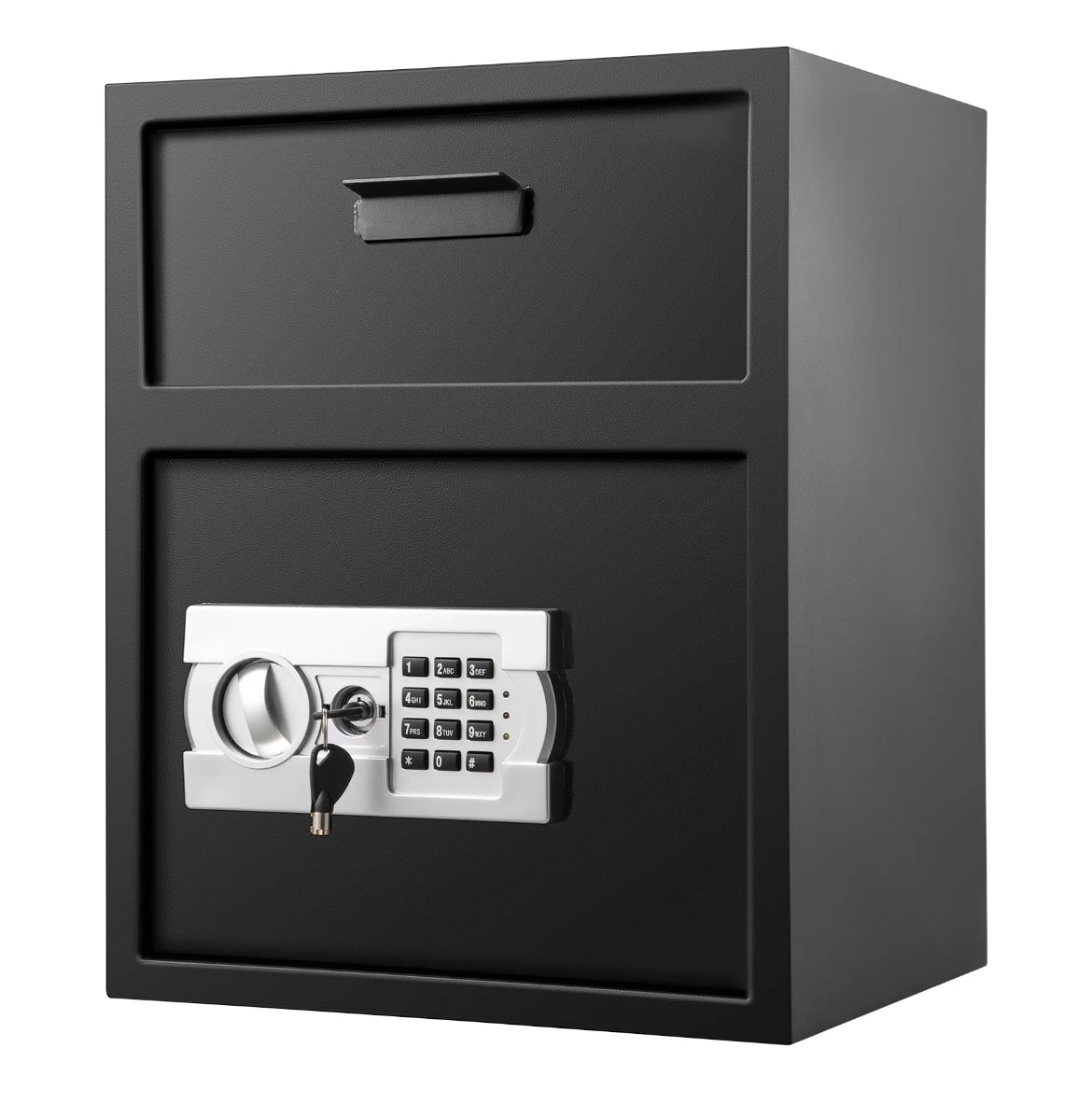 1.7 cbf Drop Depository Safe with electronic lock backup keys