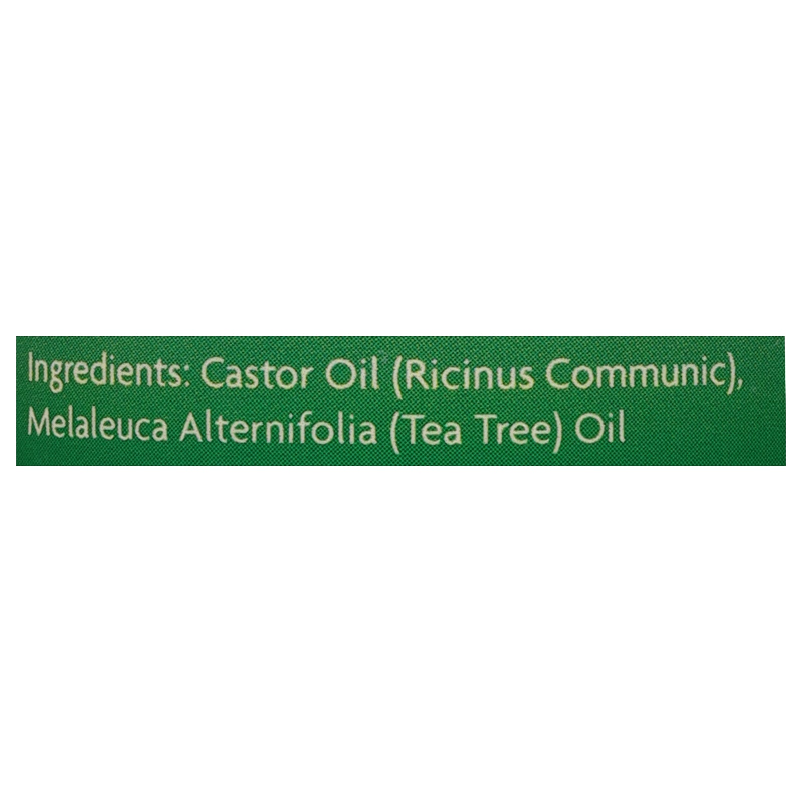 JMCN Island Twist Black Castor Oil Enhanced with Tea Tree - 4 Fl Oz