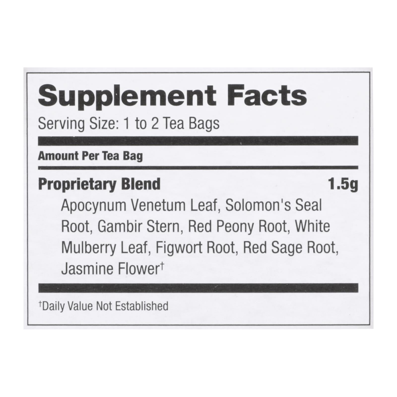 Bravo Teas & Herbs Blood Pressure Tea - 20 Tea Bags