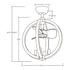 18" Cairns DC Motor Modern Downrod Mount Reversible Ceiling Fan with Lighting and Remote Control