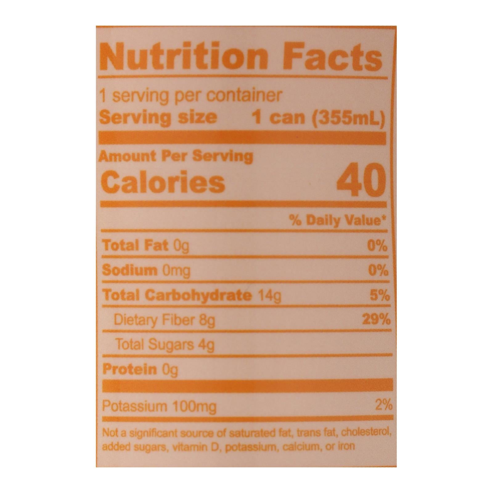 Halfday Peach Green Tea 12oz. - Case of 12