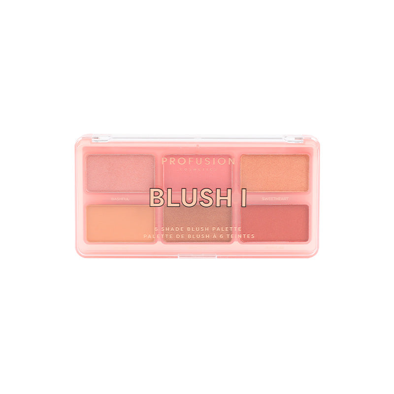 Blush 6 Shade Face Palette