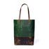 Green Women's Leather Tote