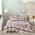DaDa Bedding Majestic Oriental Kilim Bedspread - Royal Persian Traditional Design Intricate Ornate Ornament Print Coverlet w/ Shams