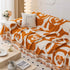 Chenille Sofa Cover Blanket, Couch Cover Blanket Throws for Couches Living Room Furniture Throw Covers