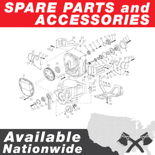 Set of 4 - 6″ x 14″ Replacement Combo Trowel Blades Bar Mount for Tomahawk 36