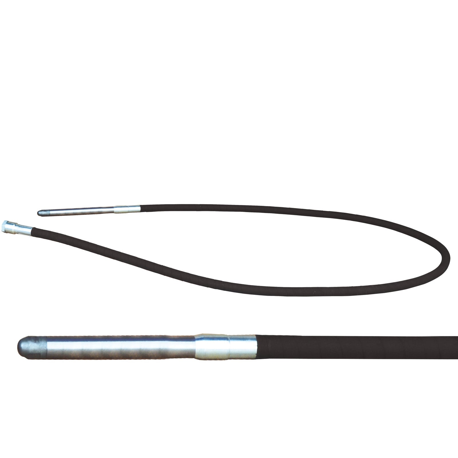 16 ft Concrete Vibrator Flexible Shaft Hose and Head