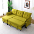 L-Shaped Reversible Chaise Sectional Sofa With Storage