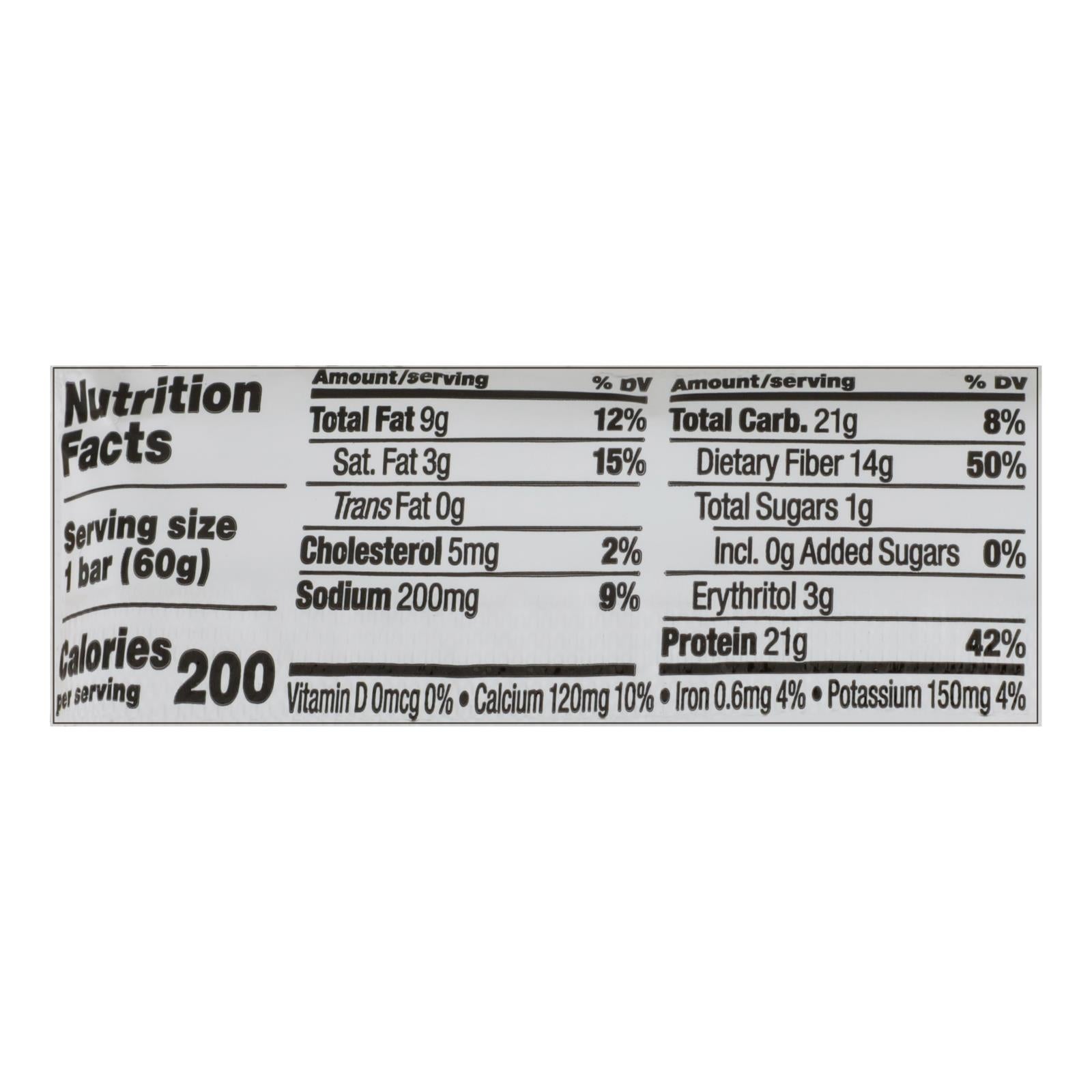 Quest Bar Chocolate Chip Cookie Dough 2.12 Oz 12-Pack