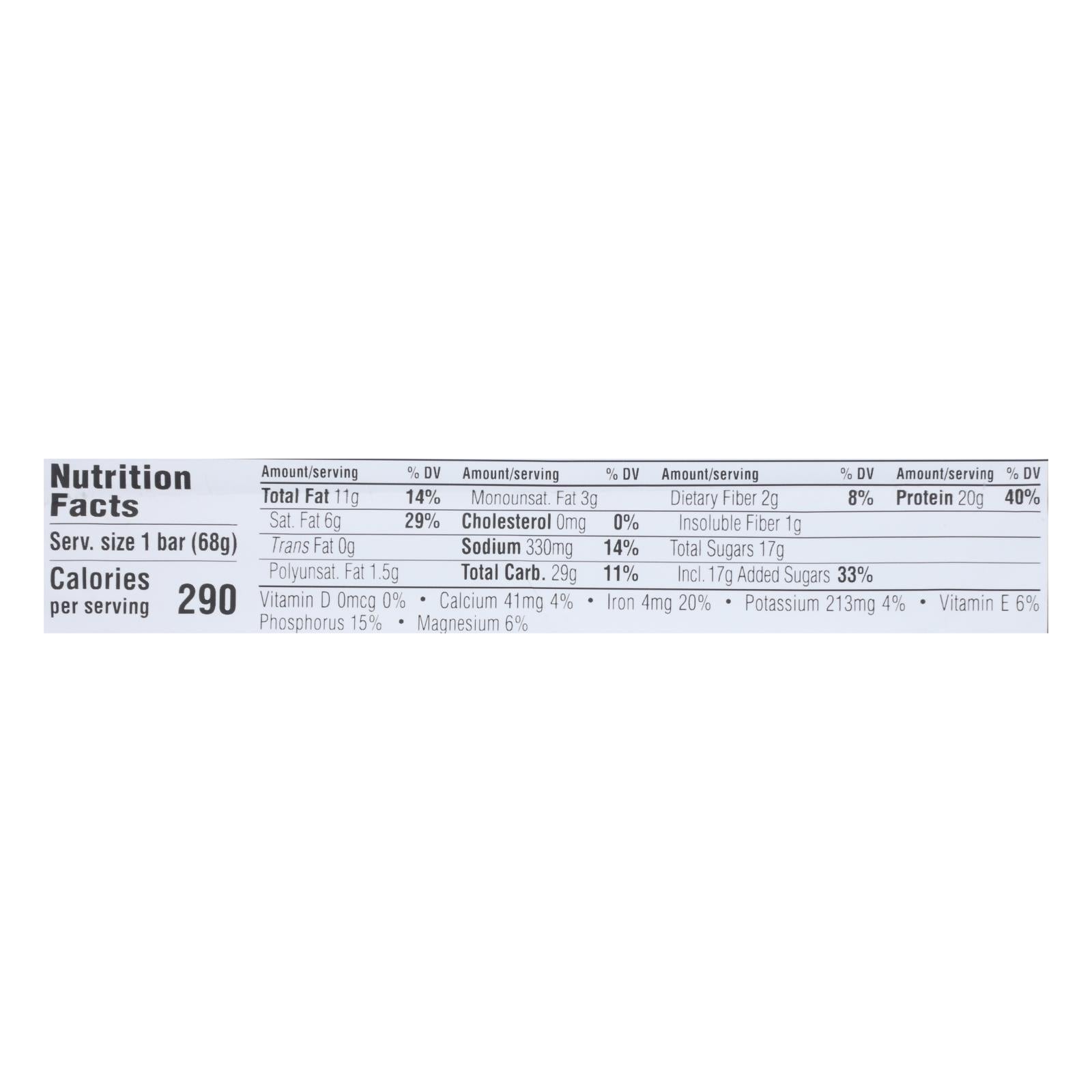 Clif Builder's Bar: Chocolate Peanut Butter (2.4 Oz., Case of 12)
