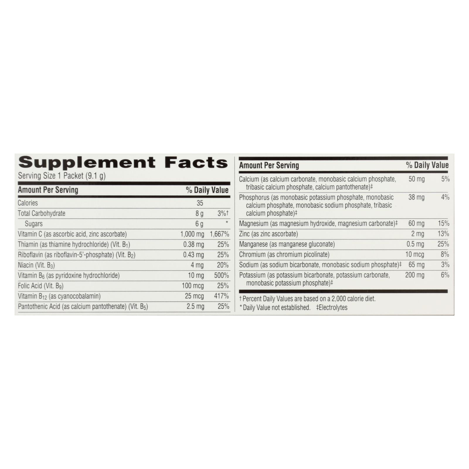 Emergen-C Raspberry Flavor Enhanced Immune Support Drink Mix Packets, 30 Count (Pack of 3)