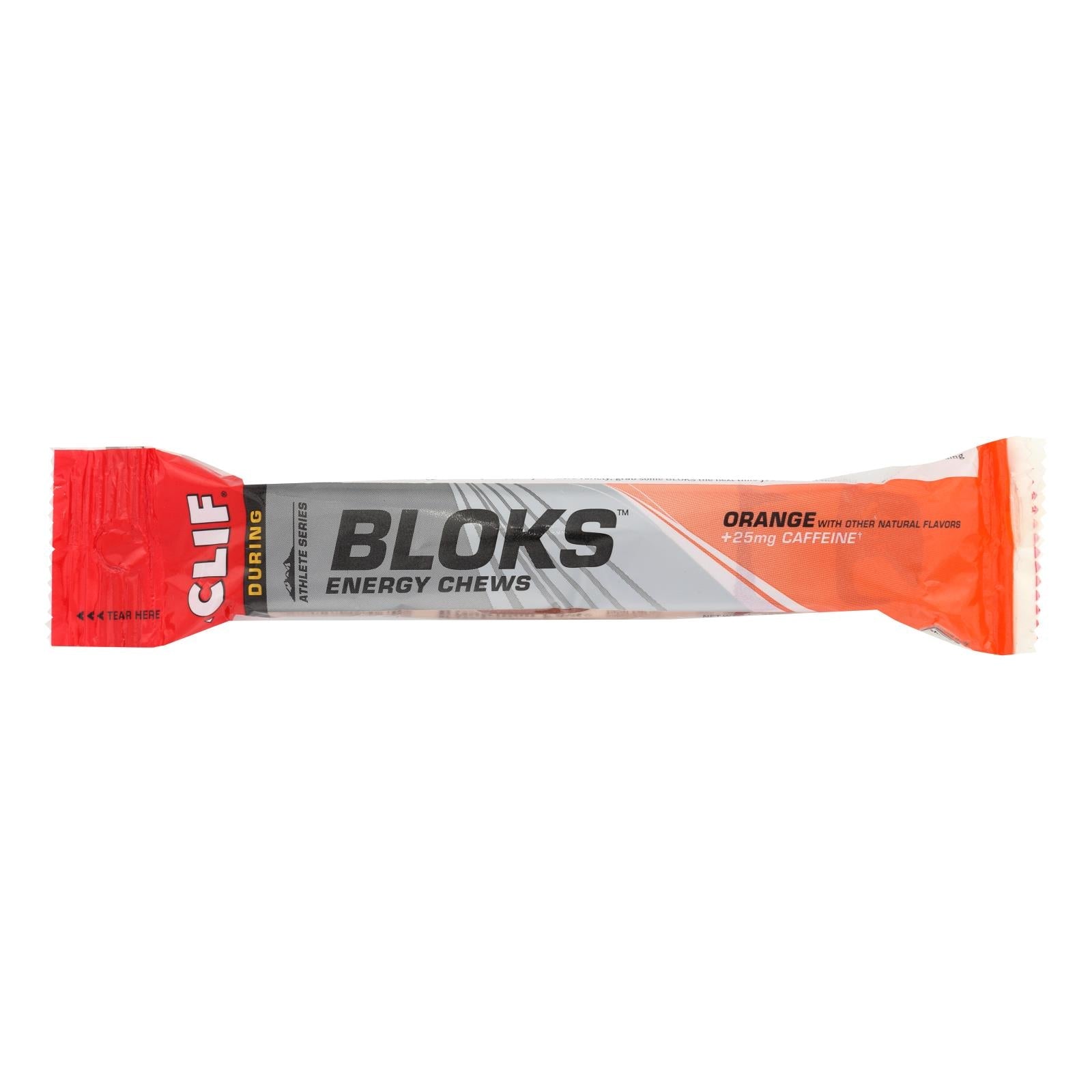 Clif Bar Shot Bloks - Orange Energy Chews for Endurance - (18-Pack, 2.12 oz)