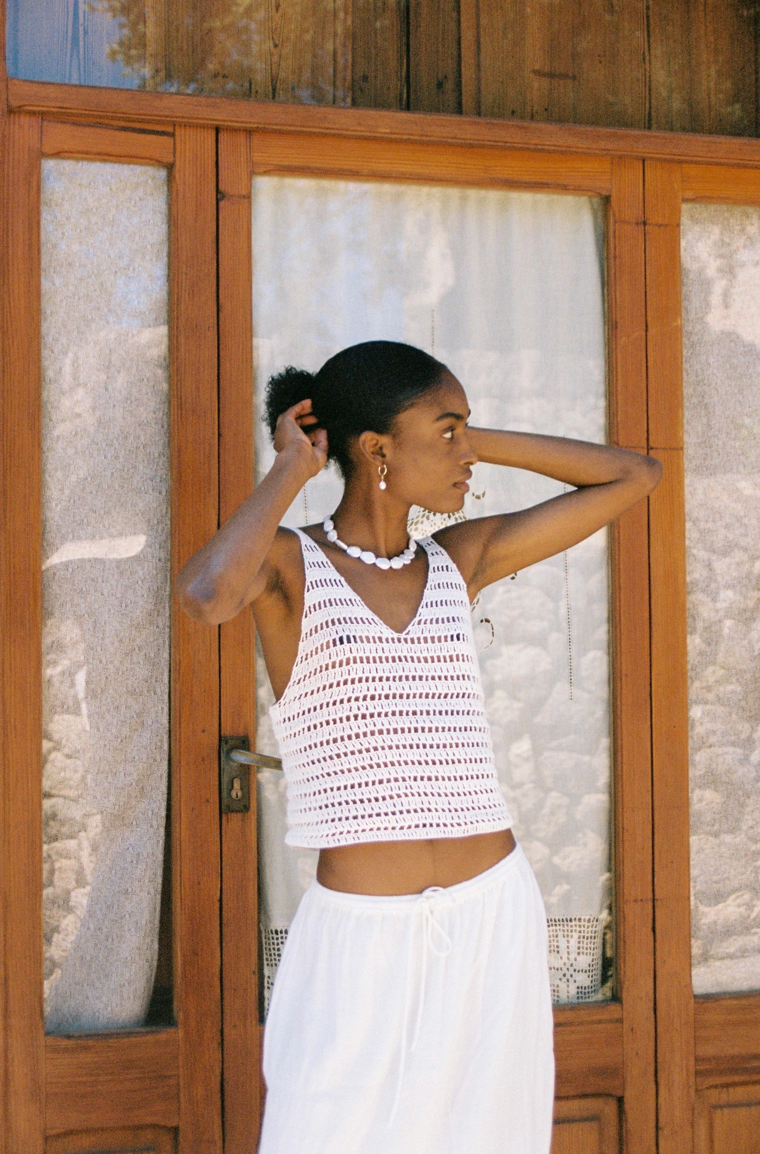 Baroque Coin Pearl Necklace