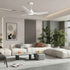 52" Vaczon 3 Blades Ceiling Fan with LED Light and Remote Control