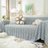 Fluffy Faux Fur Couch Cover Plush Sofa Throw, Warm & Stylish Sofa Protector