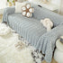 Fluffy Faux Fur Couch Cover Plush Sofa Throw, Warm & Stylish Sofa Protector