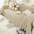Fluffy Faux Fur Couch Cover Plush Sofa Throw, Warm & Stylish Sofa Protector