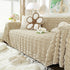 Fluffy Faux Fur Couch Cover Plush Sofa Throw, Warm & Stylish Sofa Protector