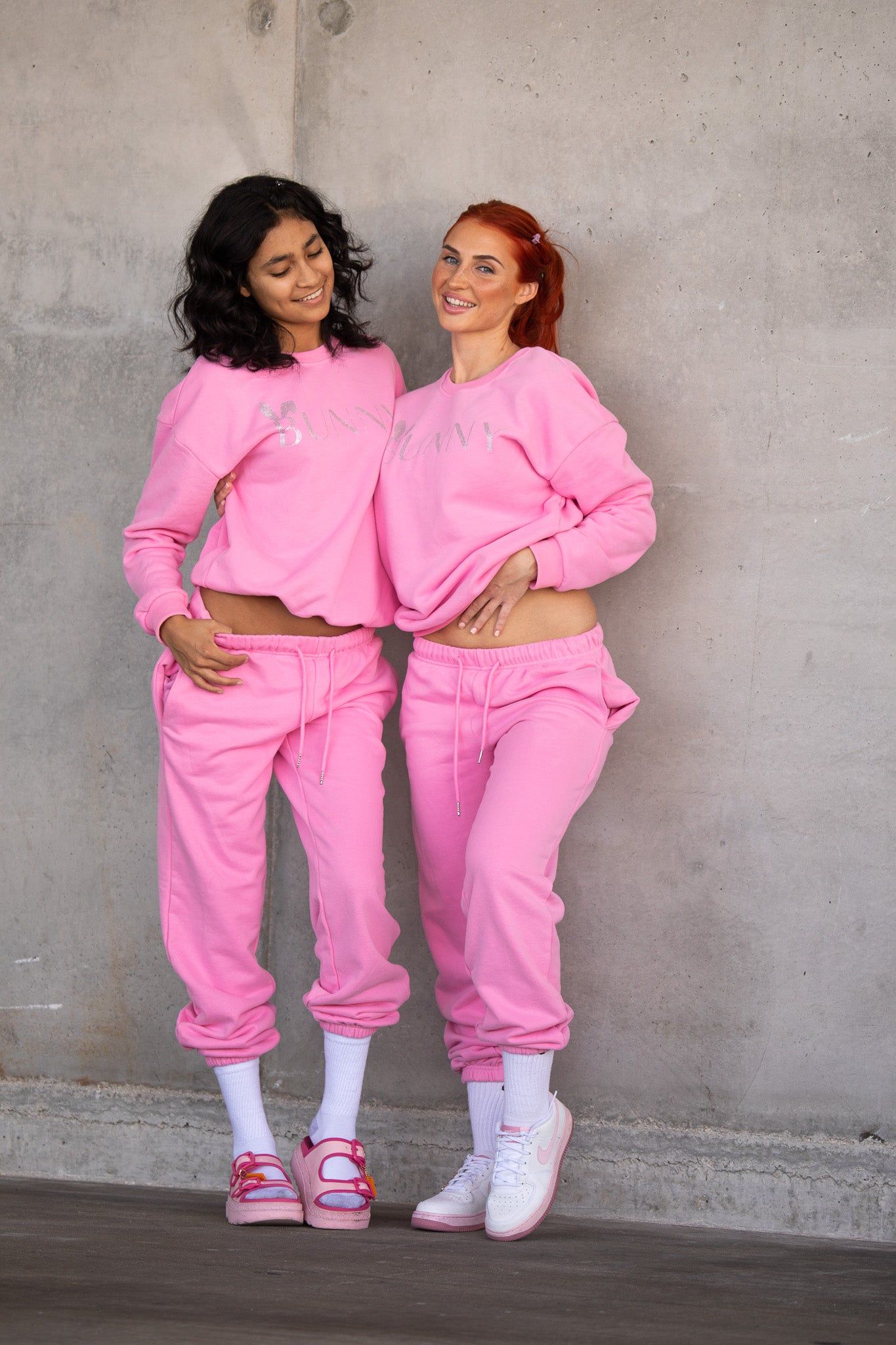 Sweatshirt In Candy Pink