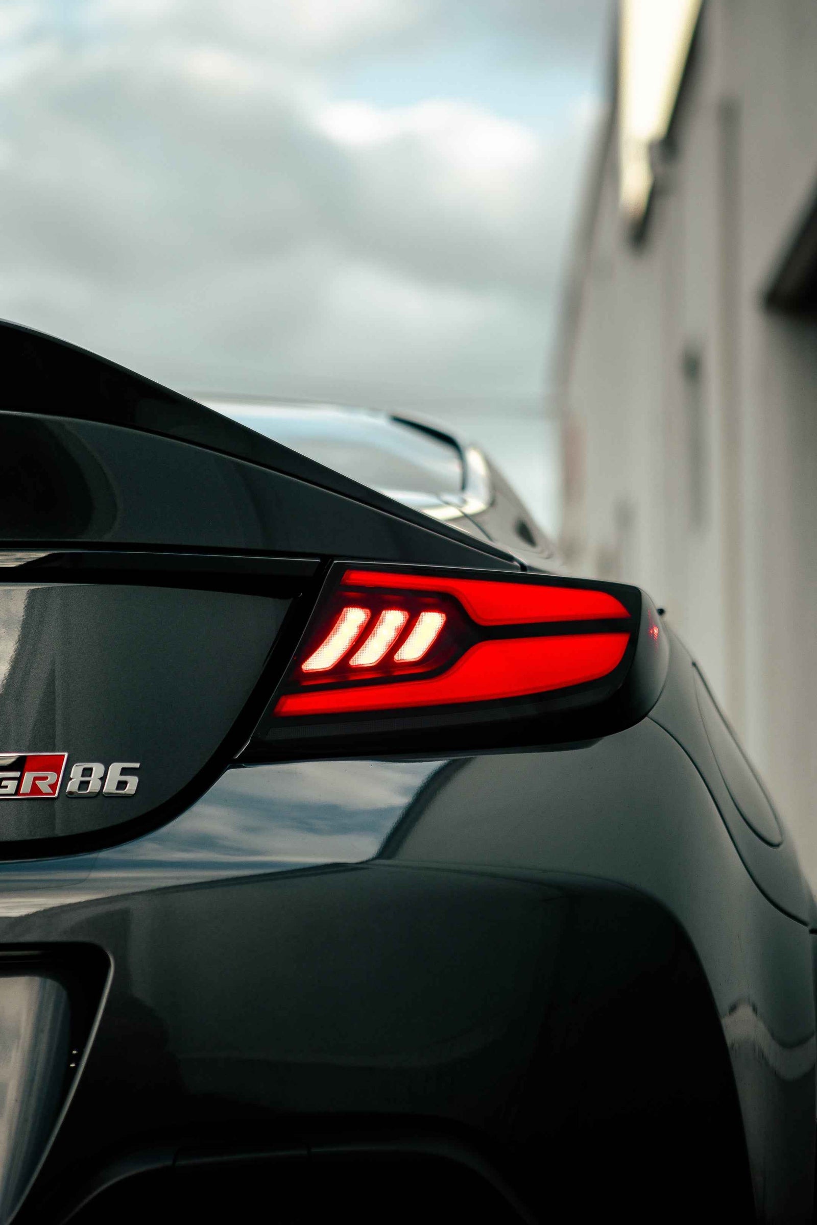 OLM Raiden LED Taillights (Smoke Lens/Red Bar) - 2022+ GR86 / BRZ
